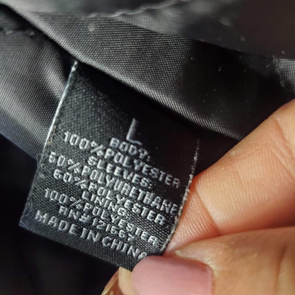 Men Black Jacket Size L - Picture 5 of 5